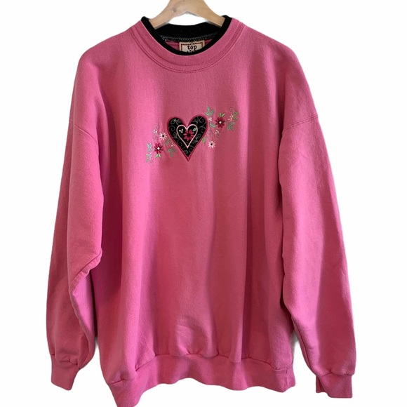 vintage top stitch crewneck - Picture 2 of 5